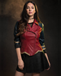 Wonder Woman has now inspired her own collection of fangirl fashion, courtesy of powerhouse & lifestyle brand Her Universe. Part of the collection includes this Wonder Woman Moto Jacket (front).