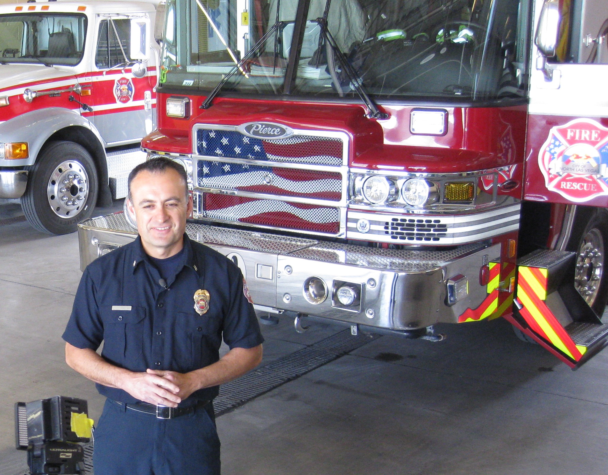 Captain Sergio Reynoso, of the North Las Vegas Fire Department