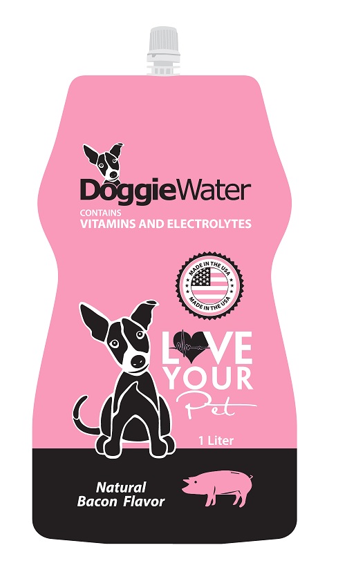 4-Pack Bacon Flavor DoggieWater