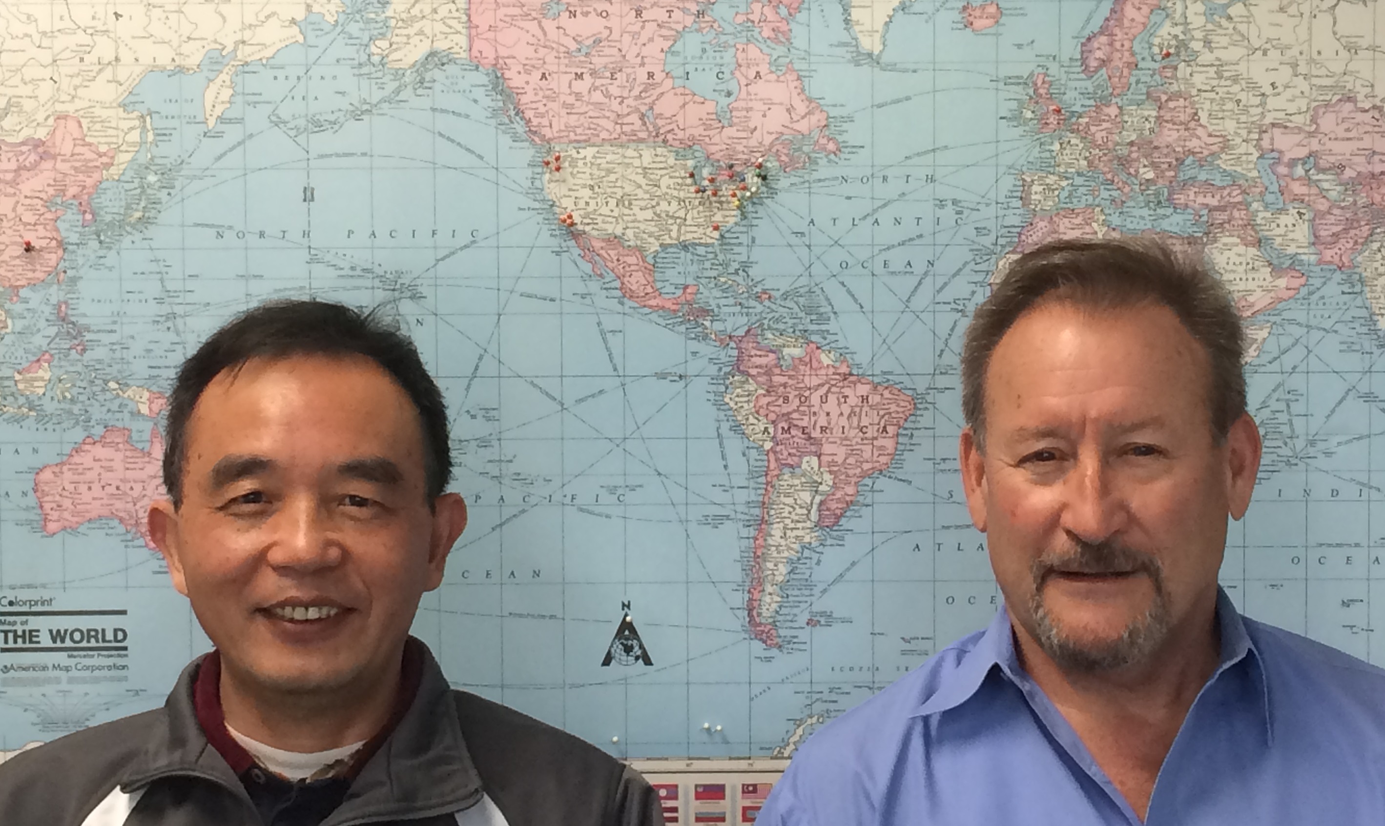 Ironsides Technology co-founders Sean Zhang, CTO and Bill Riley, President