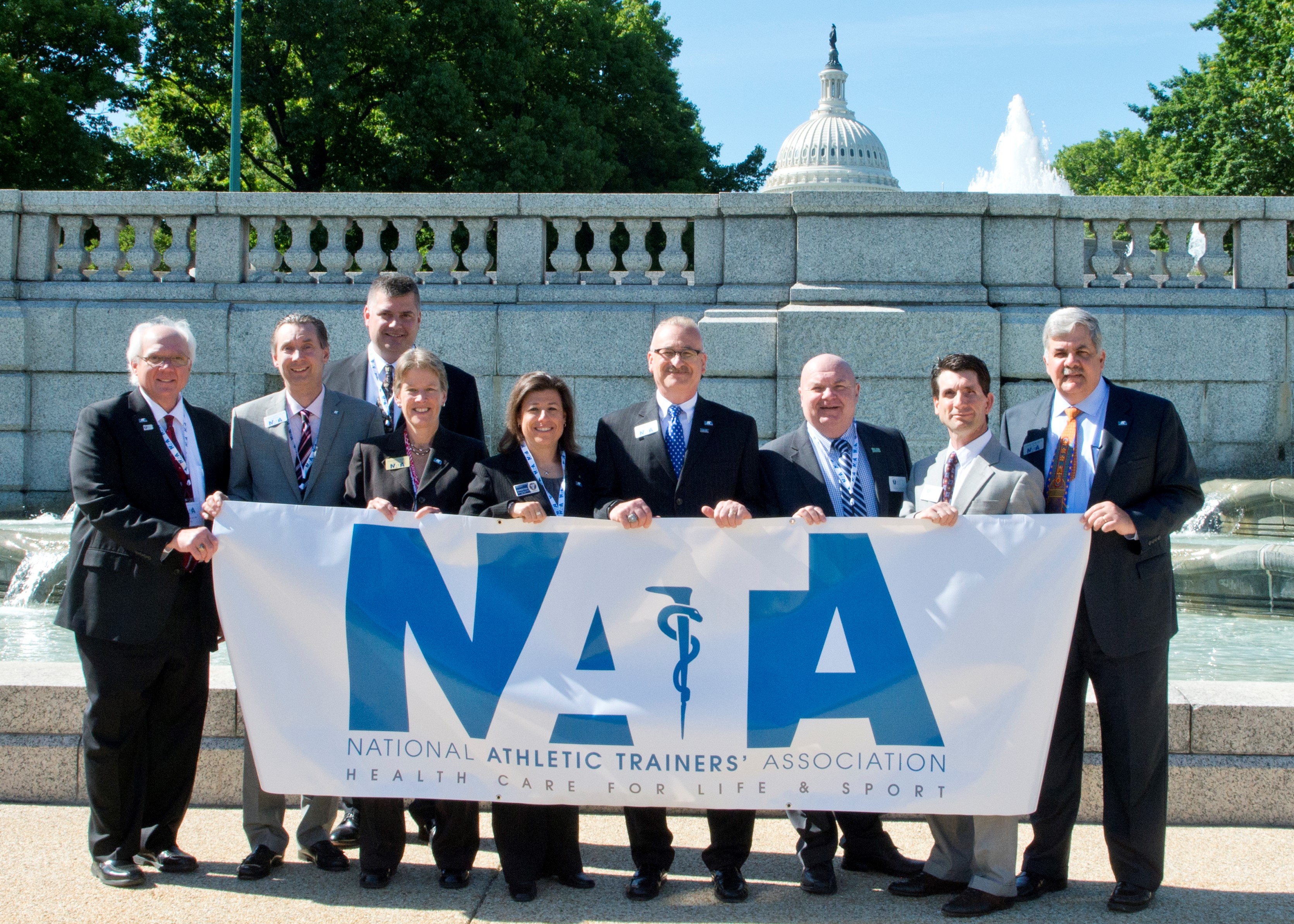 EATA and PATS Representatives at NATA Capitol Hill Day