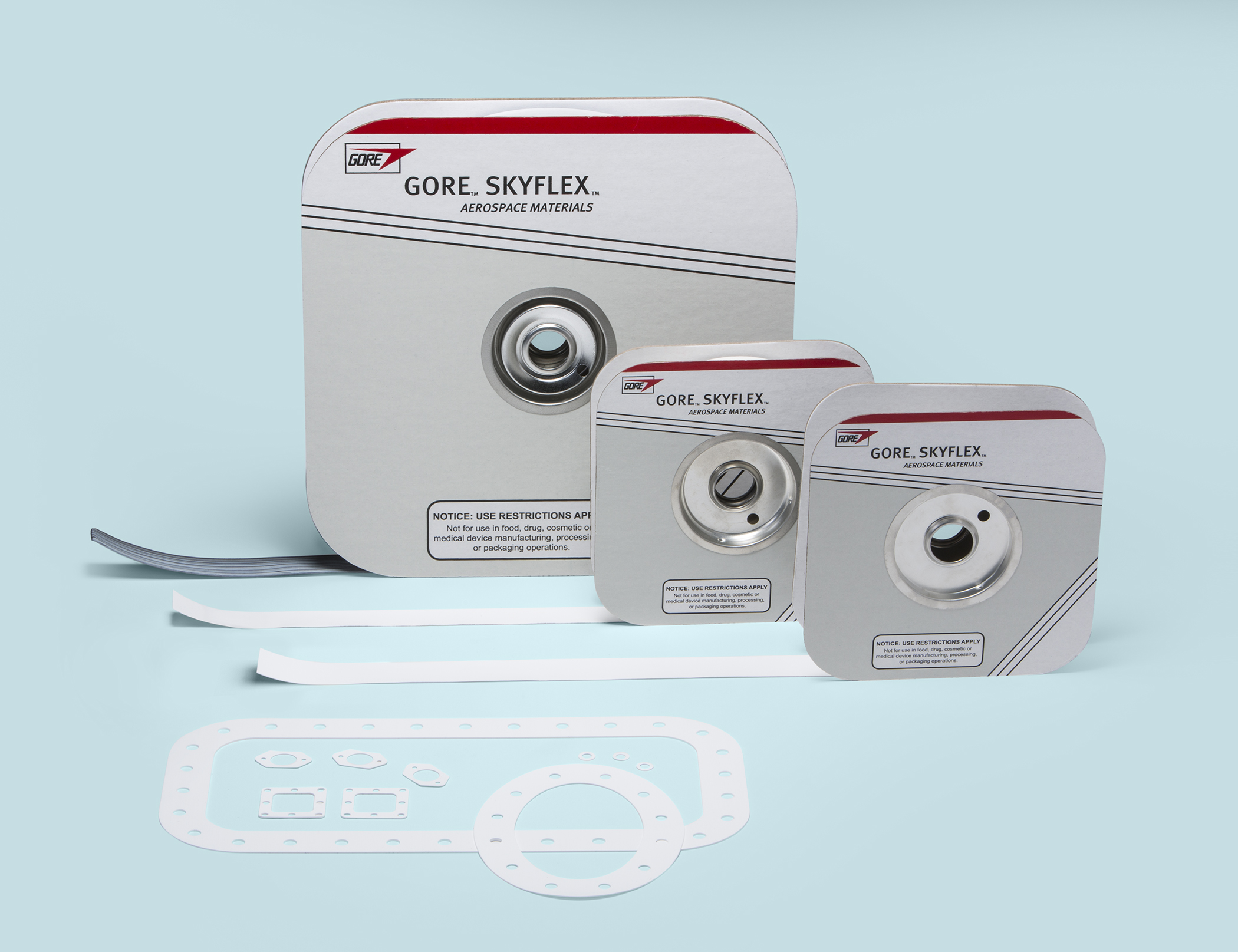 GORE™ SKFYLEX™ Aerospace Materials are lightweight, no-cure tapes and gaskets that solve many aircraft sealing and surface protection challenges.