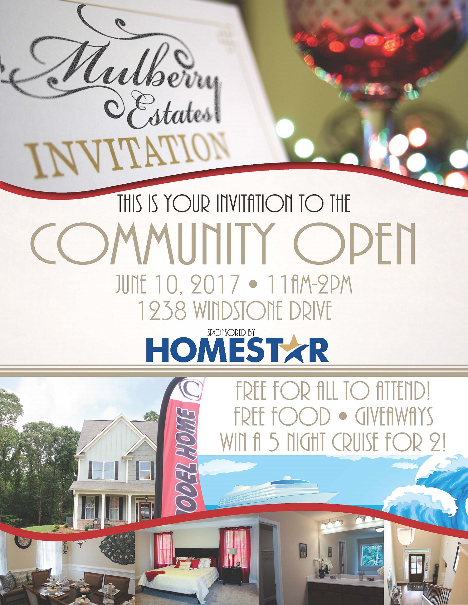 Mulberry Estates Community Open House Information