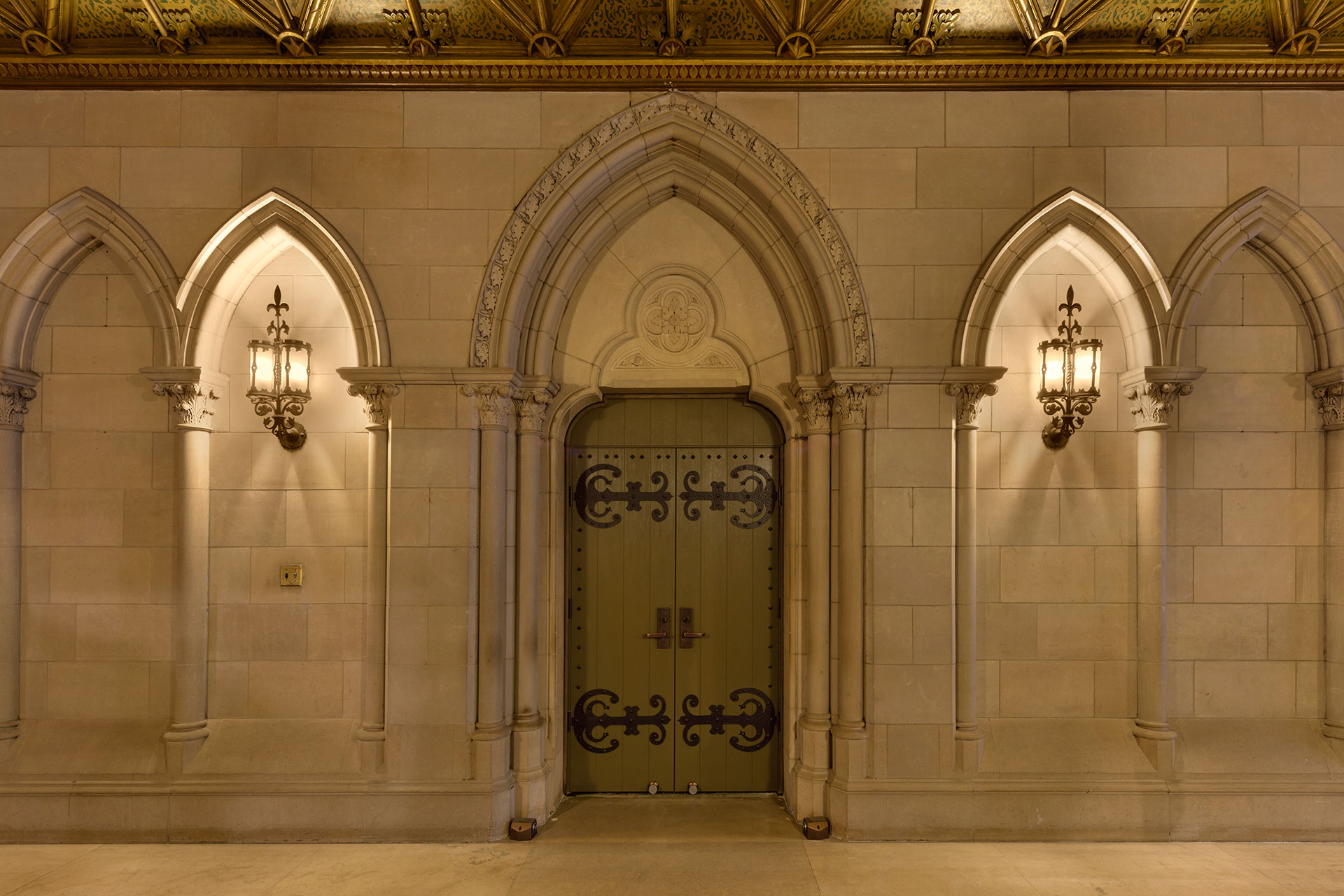 Fire Rated Replica Doors at Chicago Temple First United Methodist Church Match Original Doors Exactly