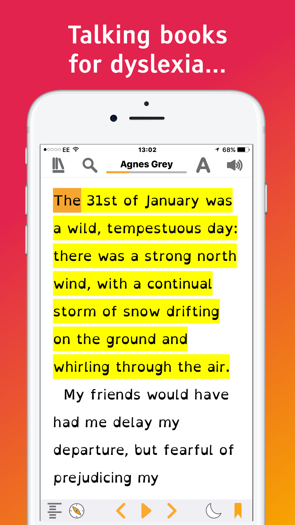 EasyReader - Accessible books for readers with dyslexia