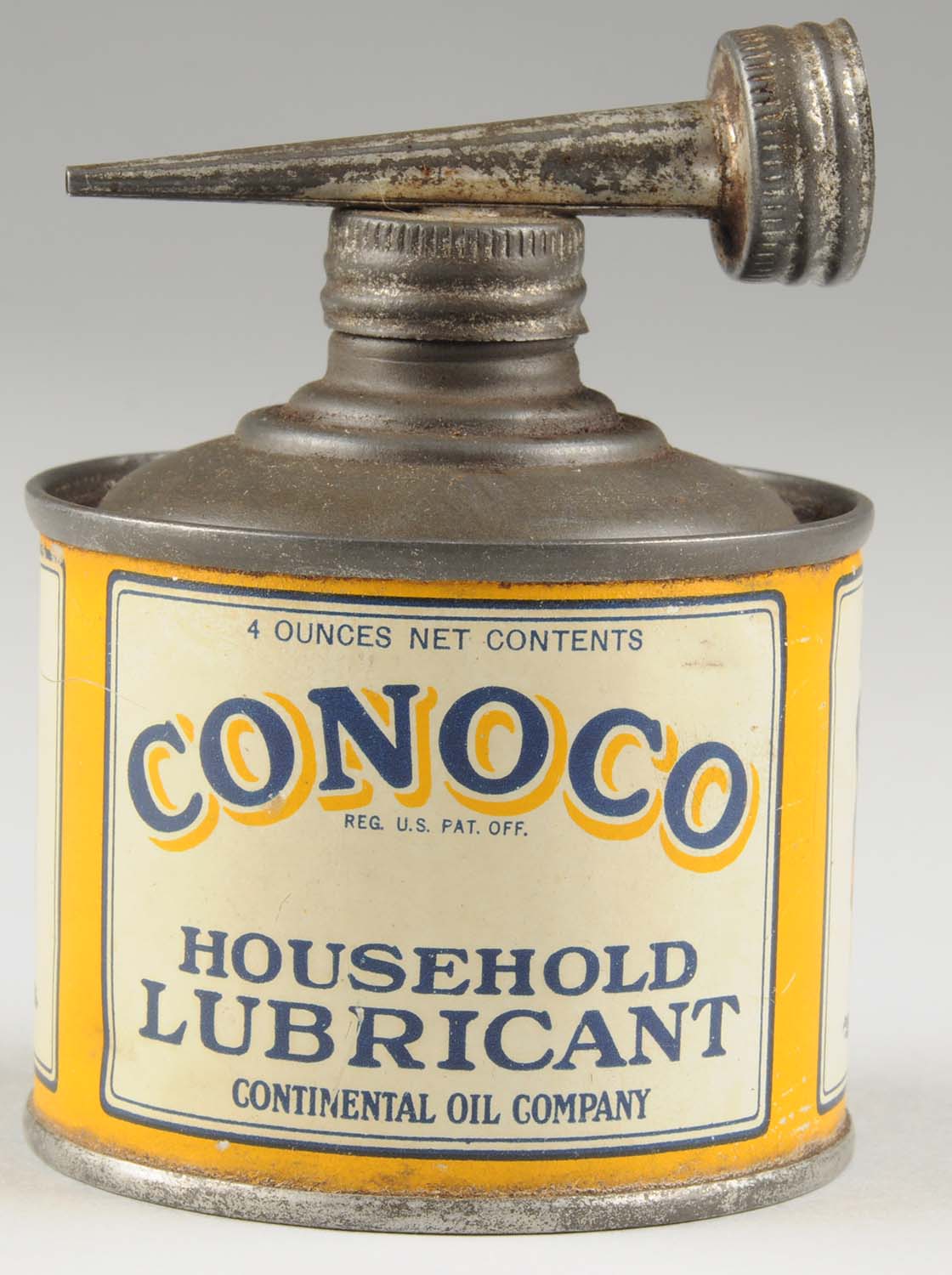Lot #52, Conoco Minuteman Handy Household Oiler, estimated at $700-$1,000.