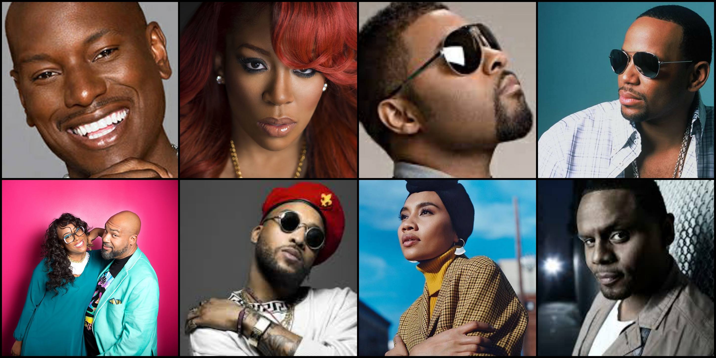 Tyrese, K.Michelle, MusiqSoulChild, Avant, Kindred the Family Soul, Ro James, Yuna, Carl Thomas & more LIVE at the Los Angeles Soul Music Festival 2017, July 14- 16.