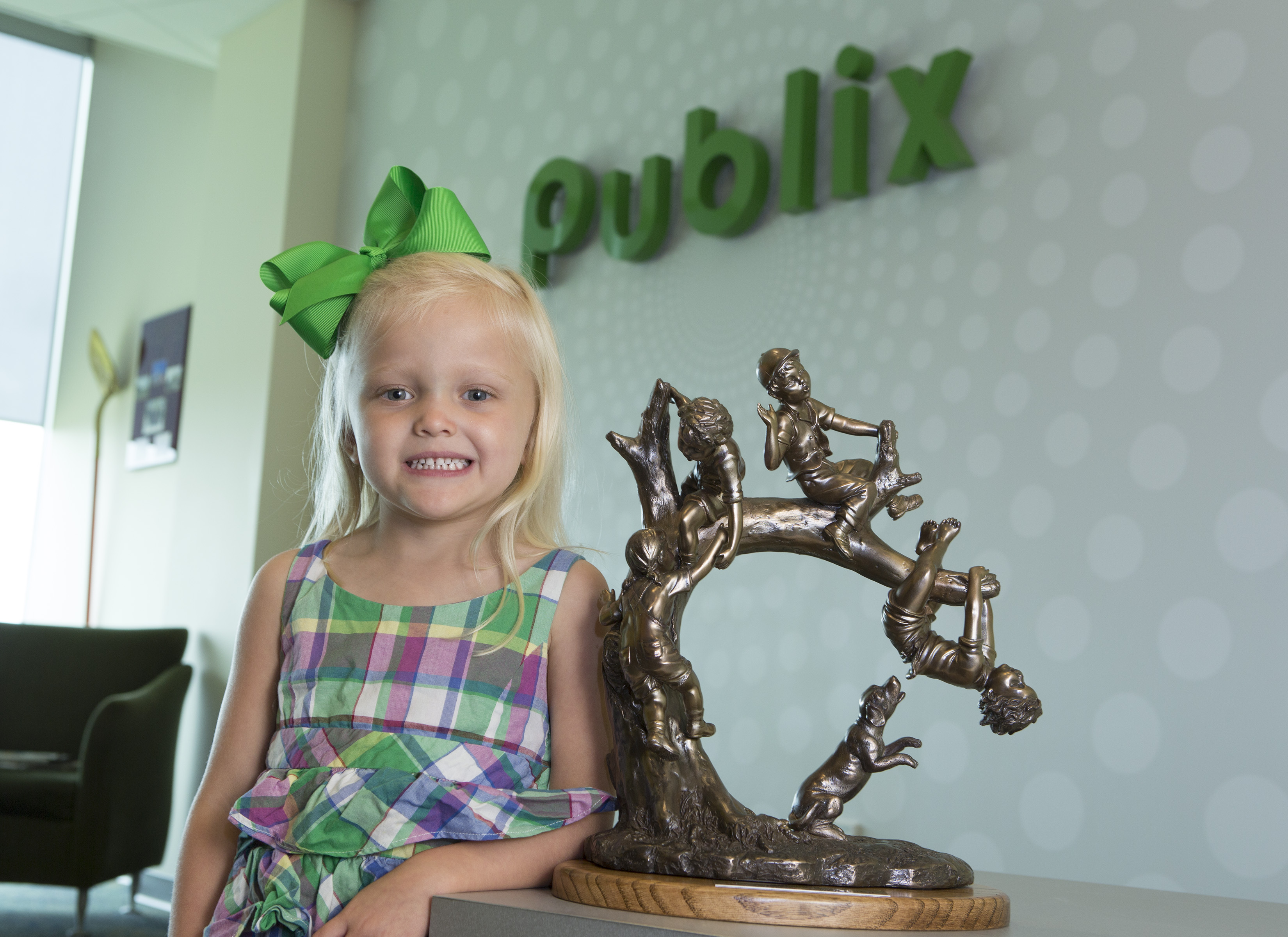 Donations made at Publix help Sally Claire’s children’s hospital be there for her and her family at each step of her medical journey.