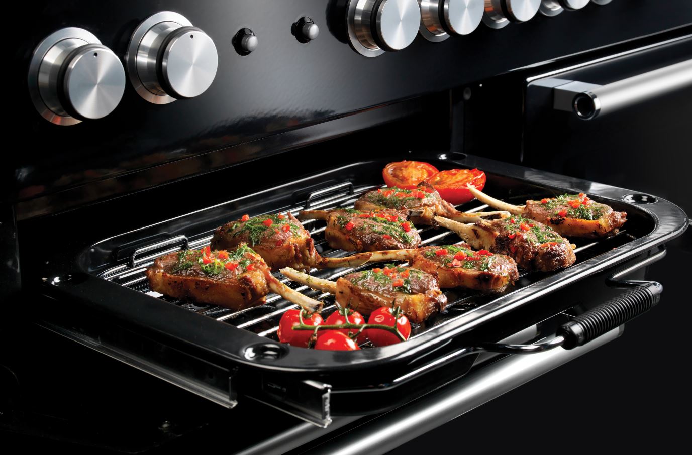 AGA dual-element Glide-Out™ Broiler System