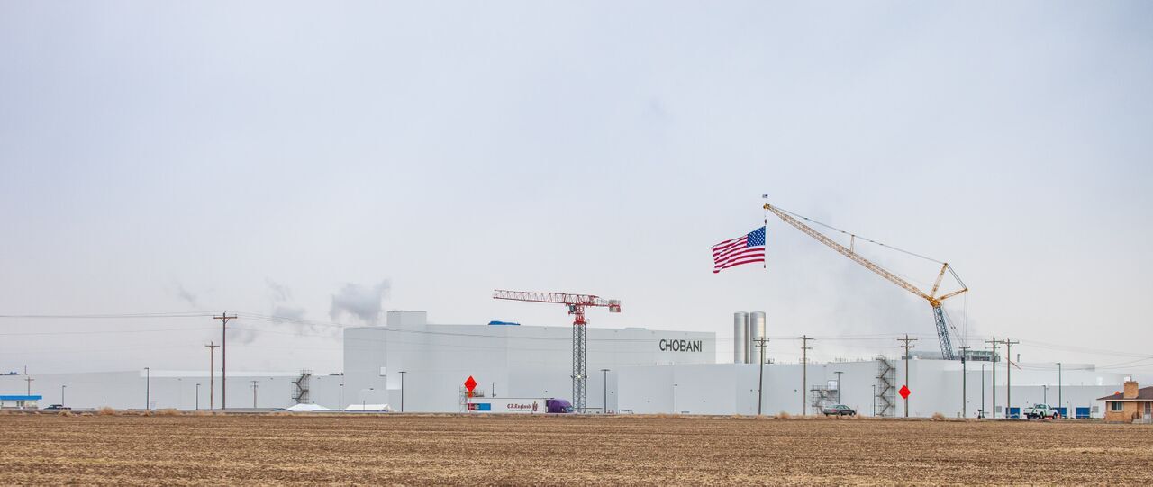 Chobani has invested nearly $750 million to build and expand the world's largest yogurt factory in Twin Falls, Idaho.