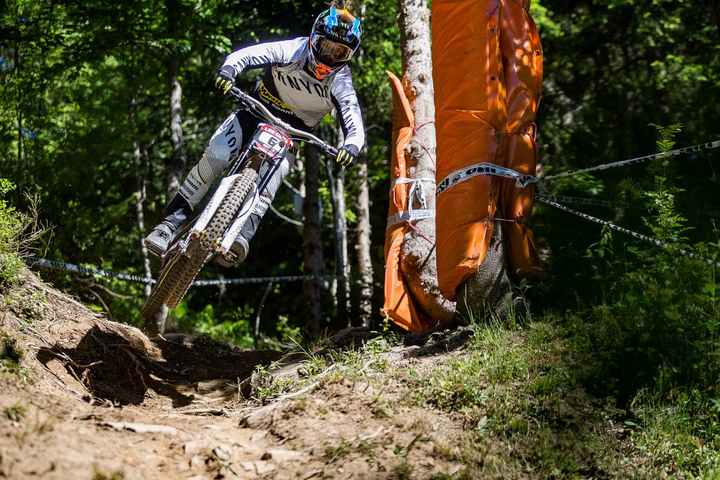 Monster Energy’s Troy Brosnan Wins Crankworx Downhill in Les Gets, France  at the Second Round of the Crankworx World Tour