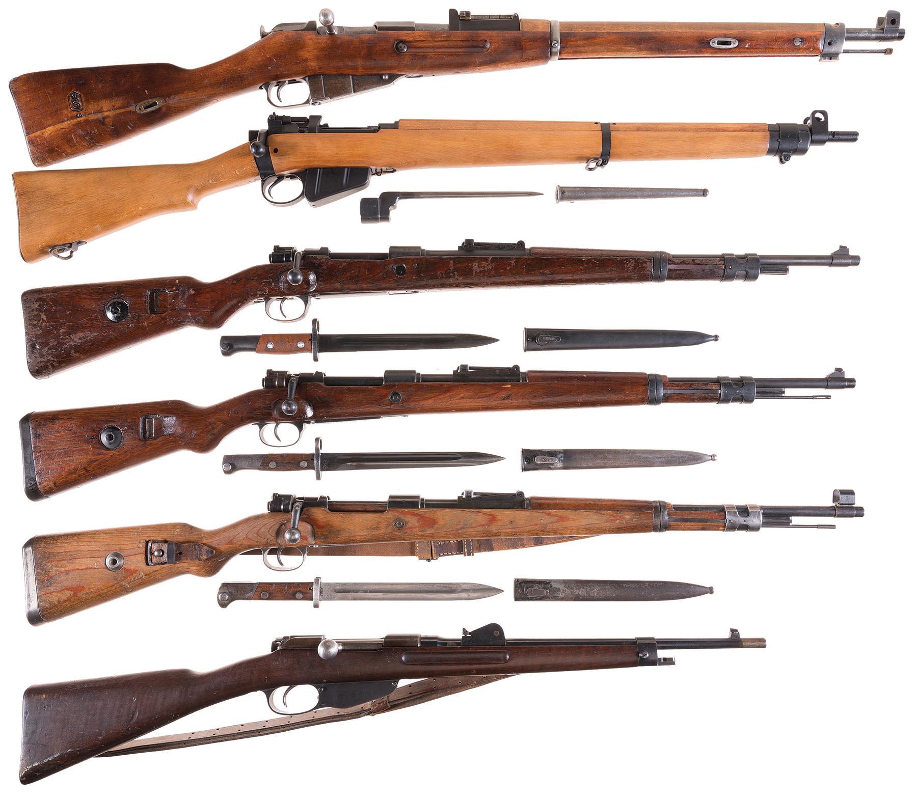 Hundreds of Military Rifles Up For Auction