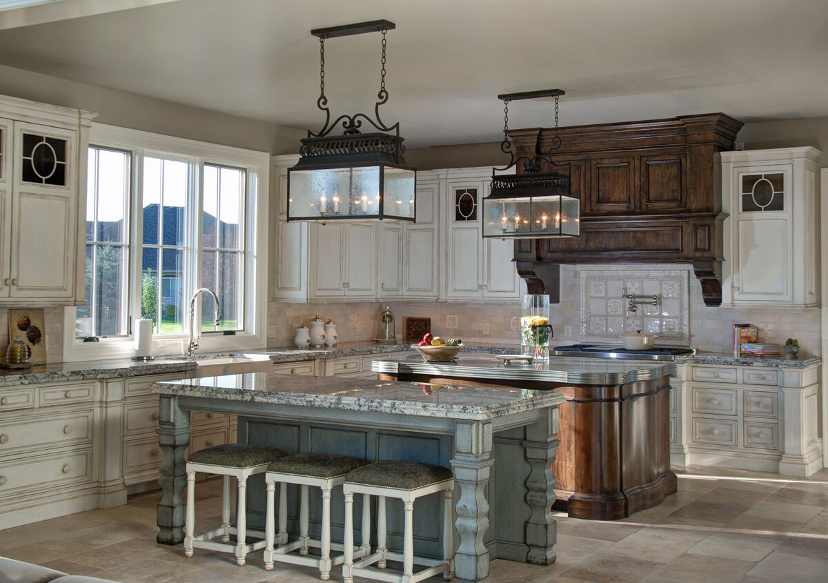 The great room of the Western Design Conference Designer Show House will be created by nationally renowned firm Harker Design, who also crafted this unique Western kitchen.