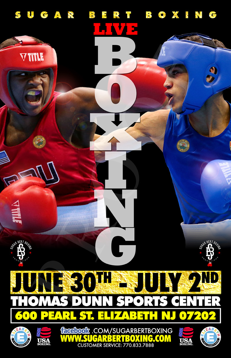 Sugar Bert Boxing/Title Belt National Championship Qualifier Series in New York Metro Area