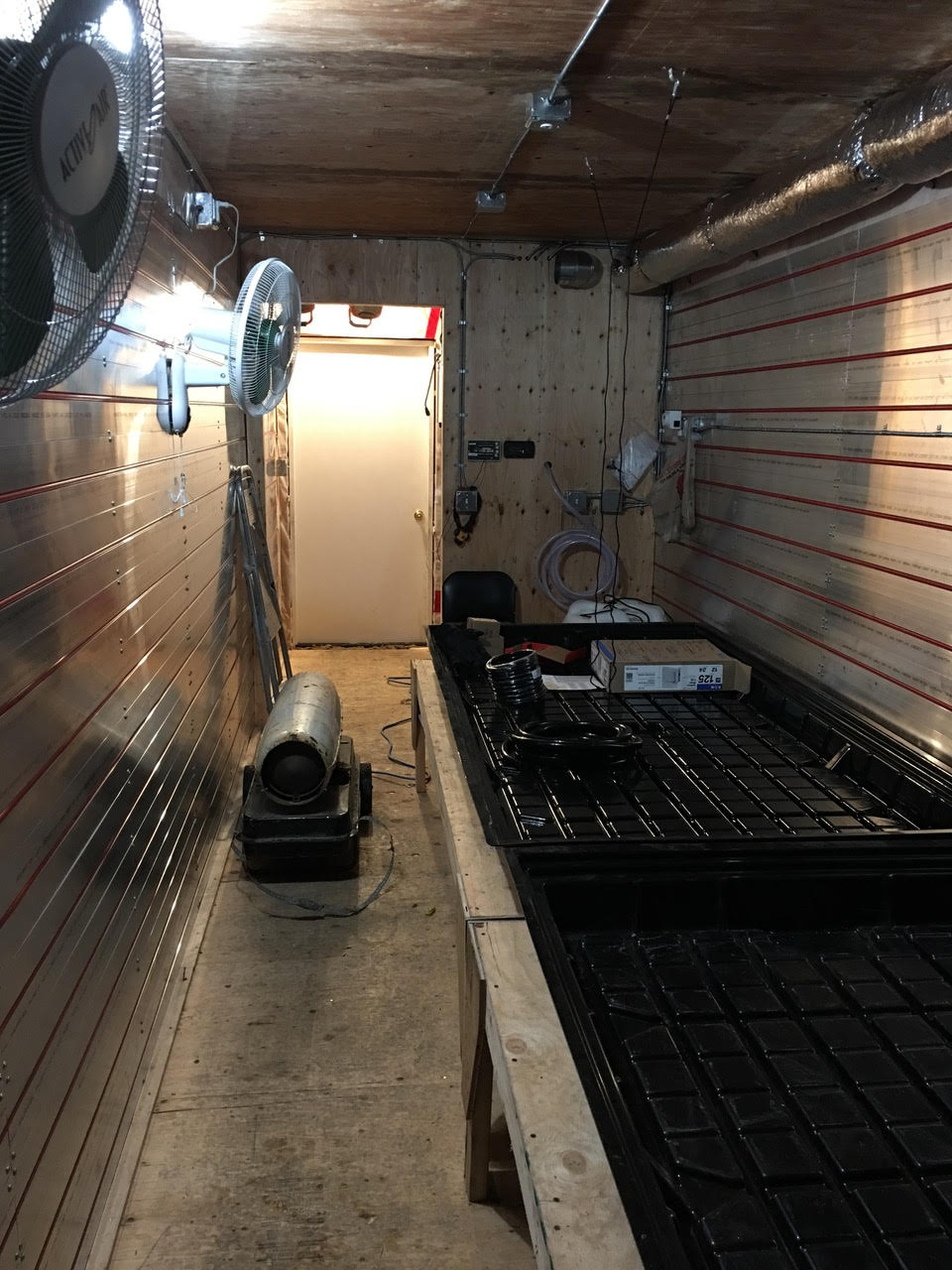 This hydroponic growing area allows the village to grow produce nearly nine months out of the year, despite external temperatures as low as 40 degrees below zero.
