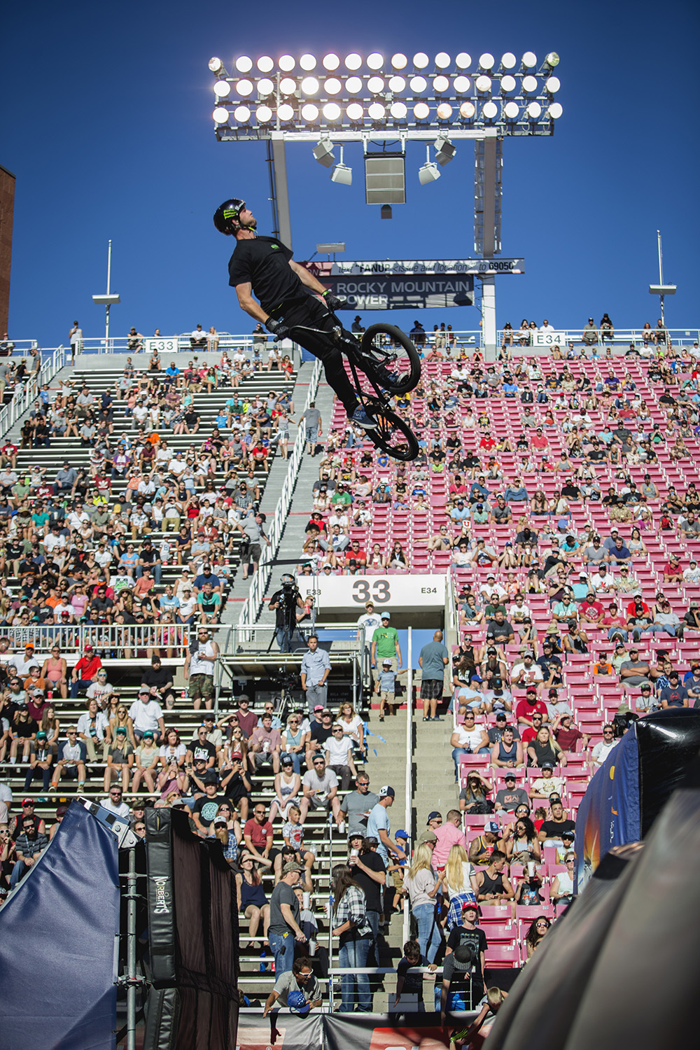 Monster Energy's Brian Fox Takes Third Place in BMX Triple Hit at the Nitro World Games in Salt Lake City