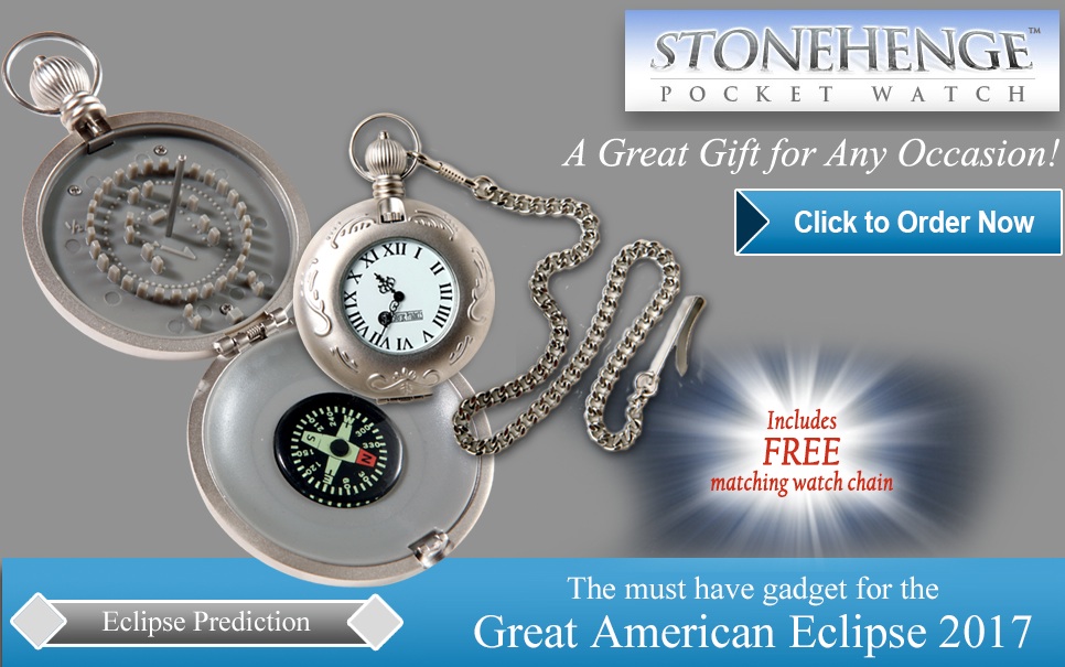 Use www.stonehengewatch.com to order the "fifth Millennial" edition of "the Stonehenge Watch™"