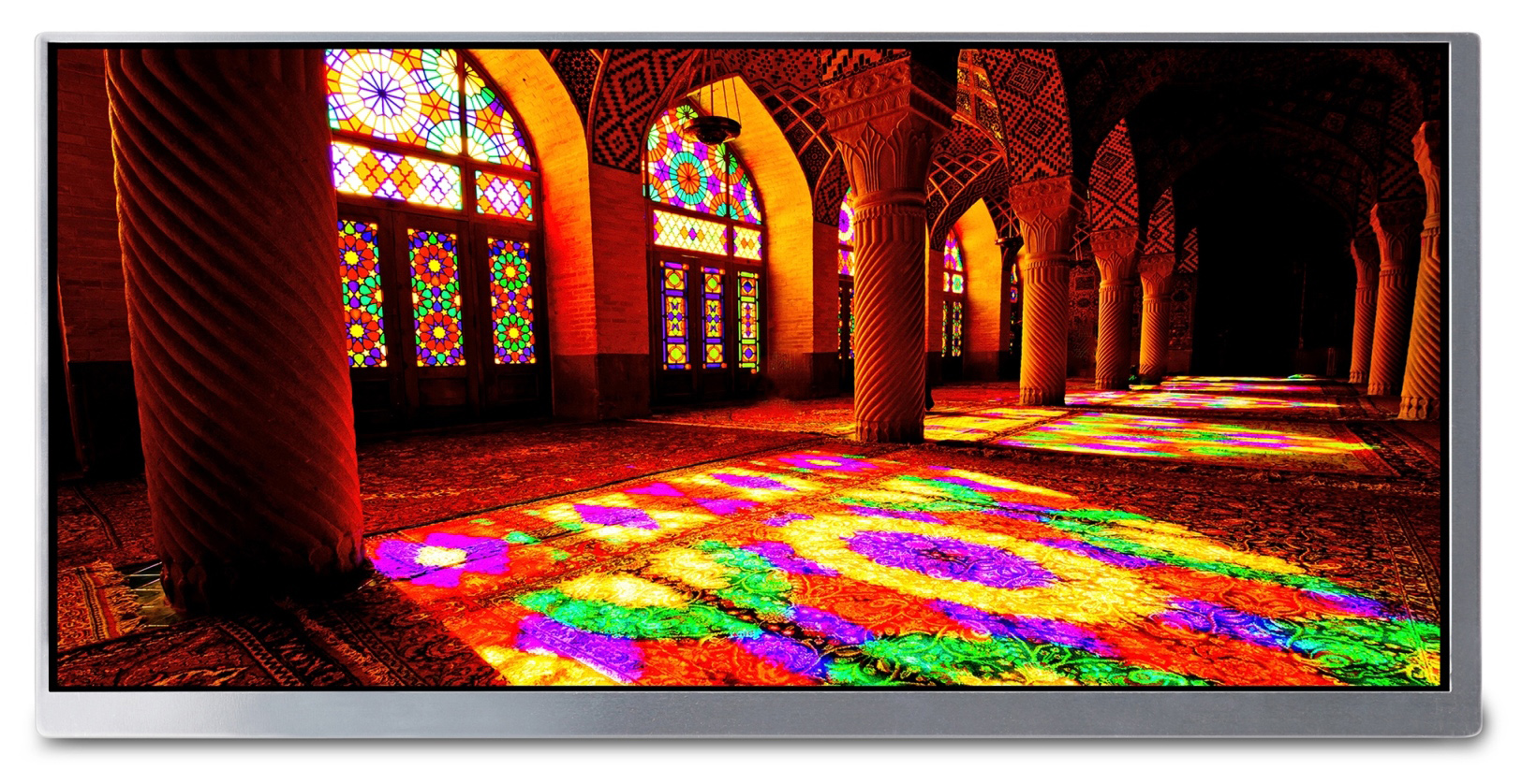 Tianma America has introduced a narrow-frame / wide-format 11.3-inch LCD (888 x 408) that is ideal for gaming applications. Photo: Tianma America, Inc.