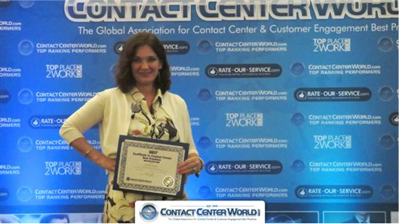 Jennifer Cosenza Accepts One of Two Awards for Scivantage
