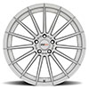 Cray Corvette Wheels- the Mako in Silver w/ Mirror Cut Face