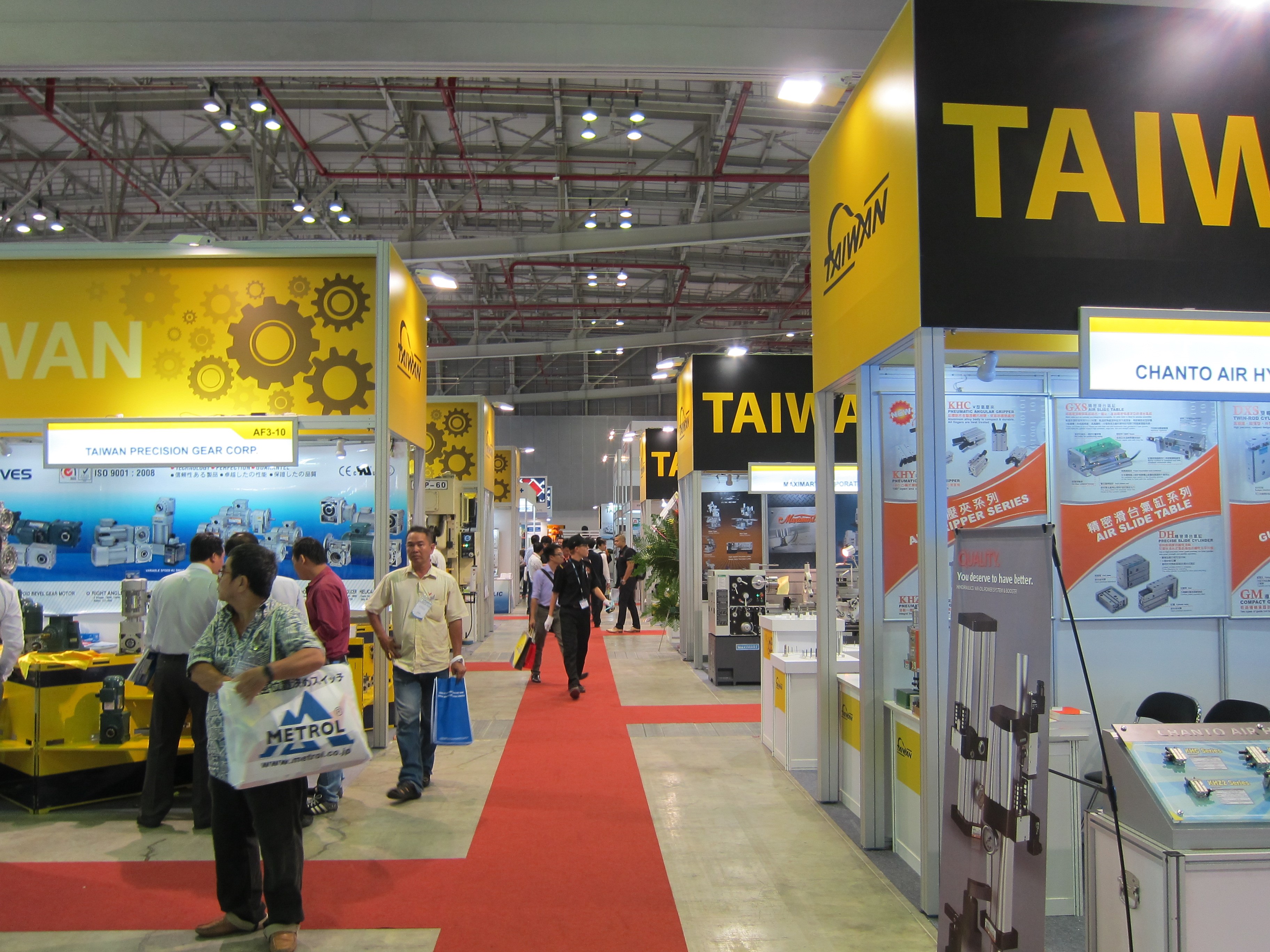 Taiwanese Machinery Manufacturers Head South to Expo