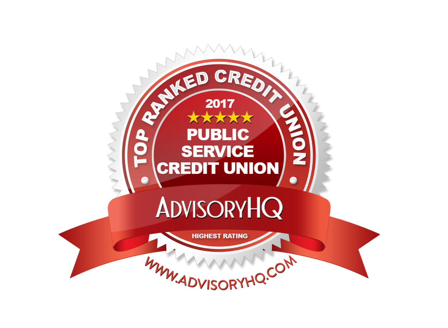 TOP RANKED CREDIT UNION 2017