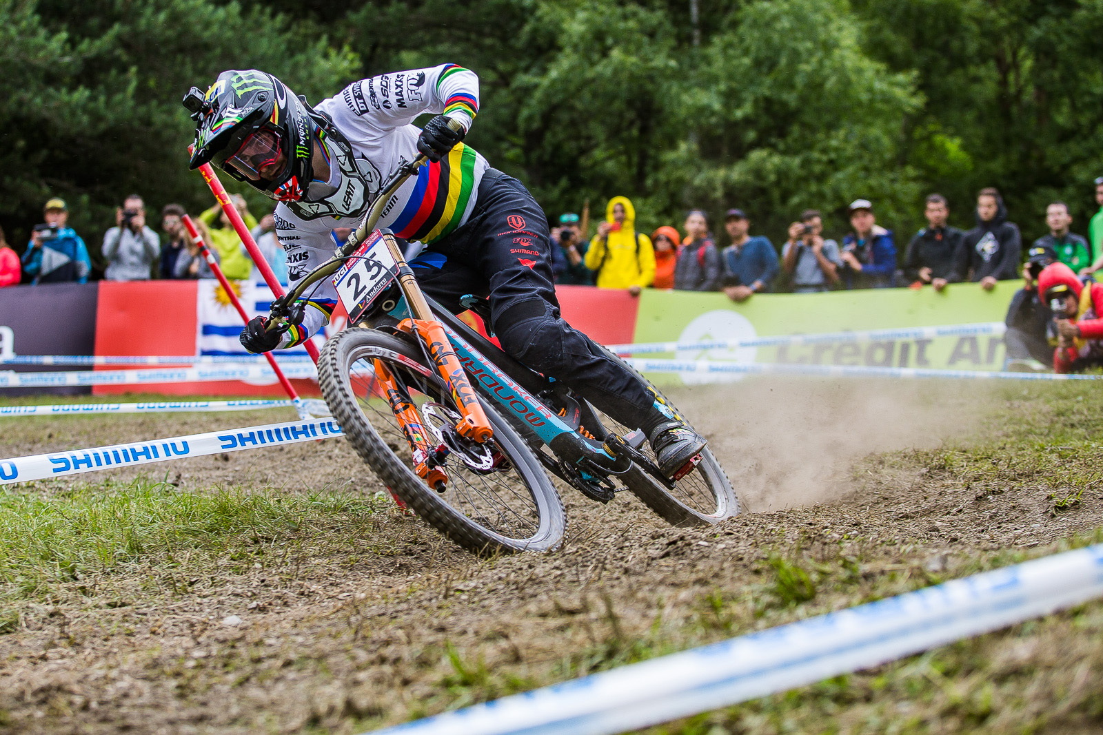 Monster Energy’s Danny Hart Takes Third Place at the UCI MTB World Cup Round 4 in Vallnord, Andorra
