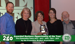 Naturals2Go Awarded Business Opportunity of the Year