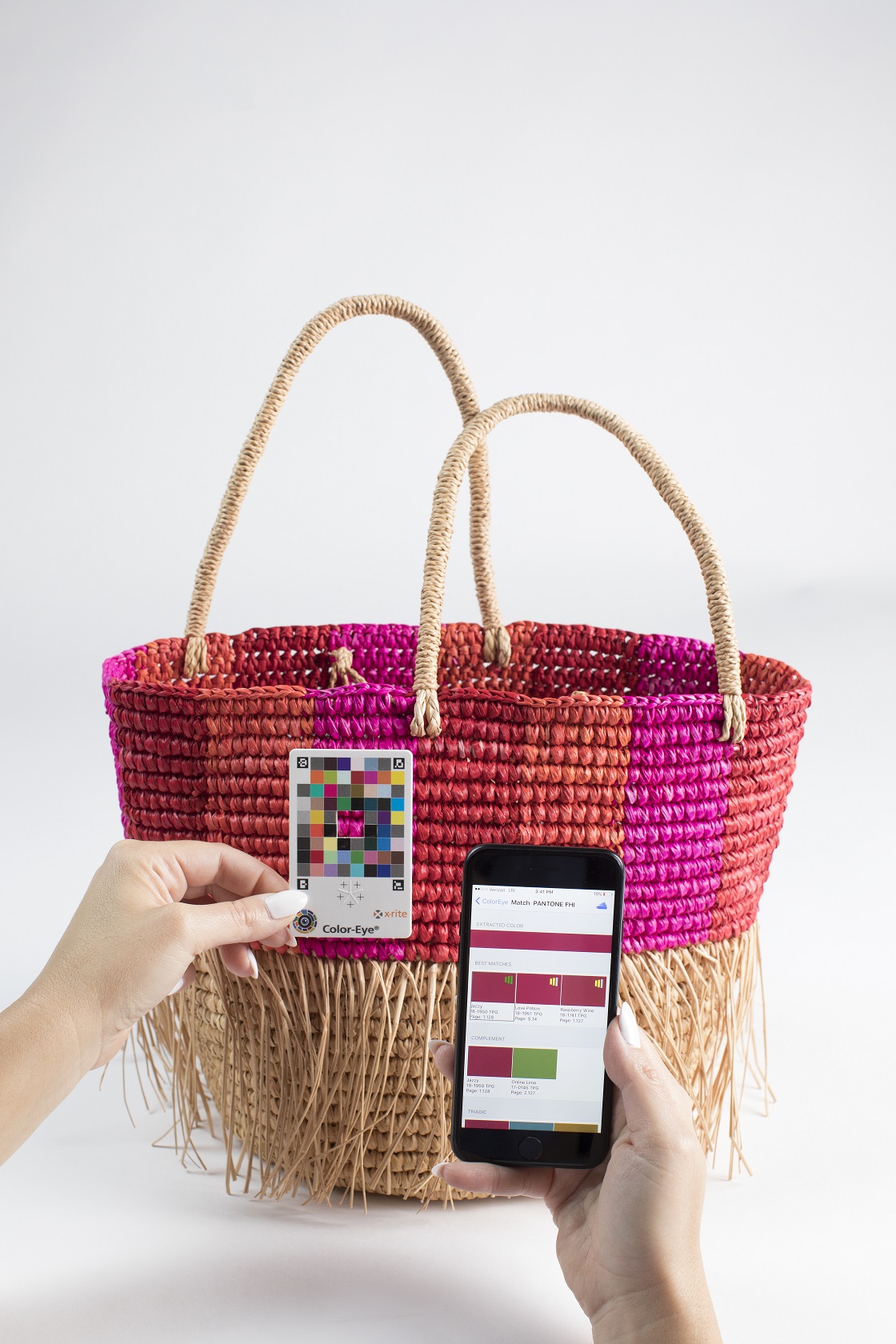 Integrate Color-Eye into mobile shopping applications and consumers can search, match and purchase goods with a high degree of color confidence.