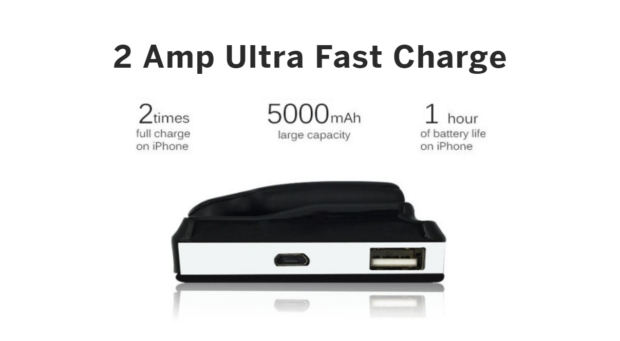 2 Amp Ultra Fast Charge