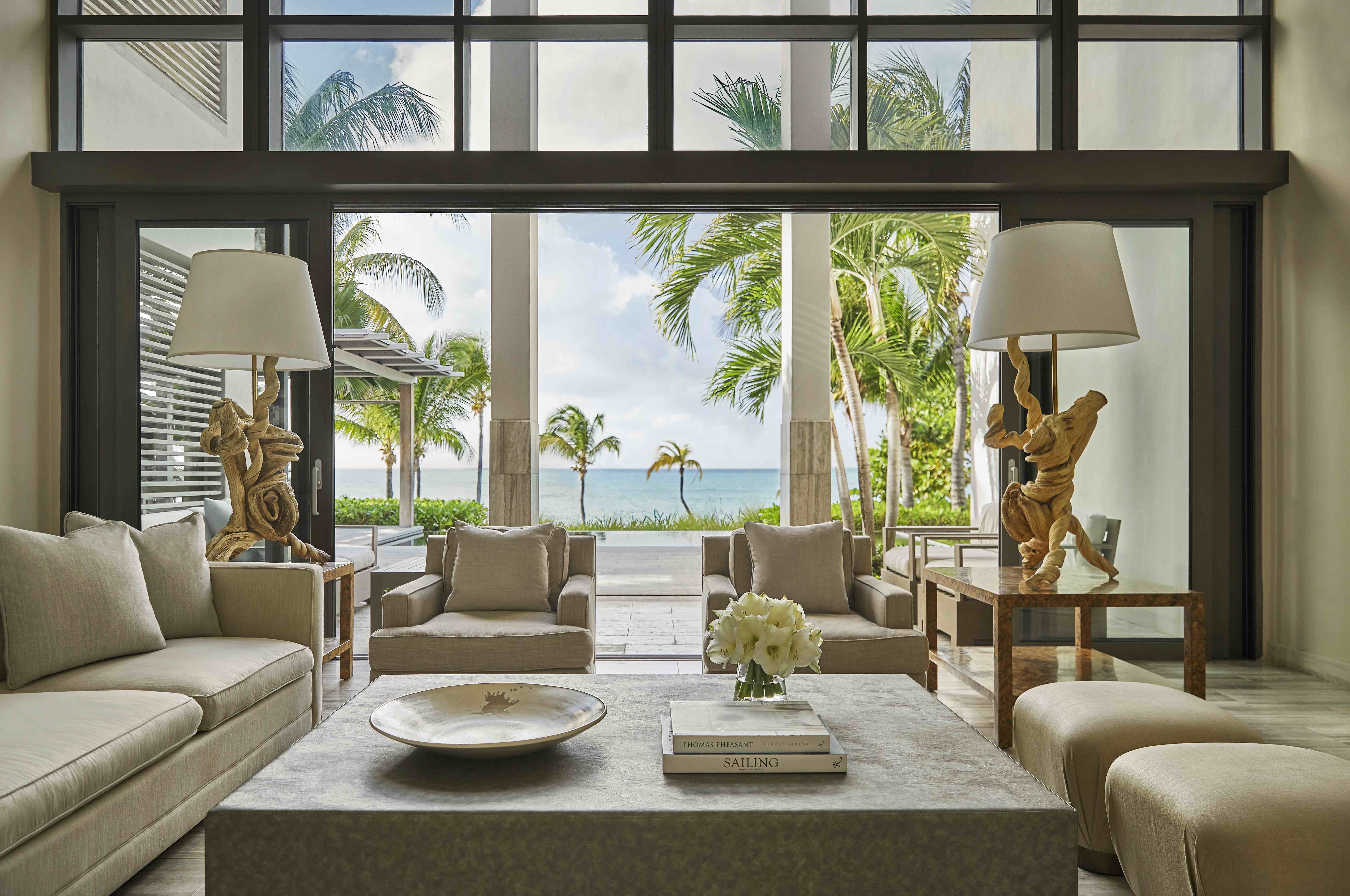 Villa Living Room, Four Seasons Private Residences Anguilla