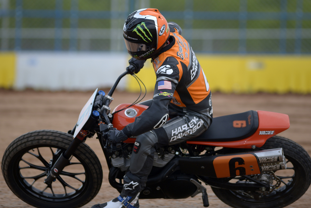 Monster Energy's Brad Baker will compete in Flat Track at X Games Minneapolis 2017