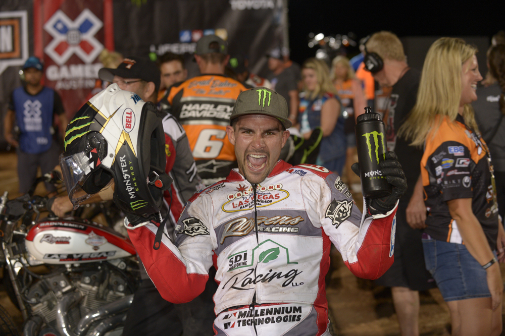 Monster Energy's Jared Mees will compete in Flat Track at X Games Minneapolis 2017