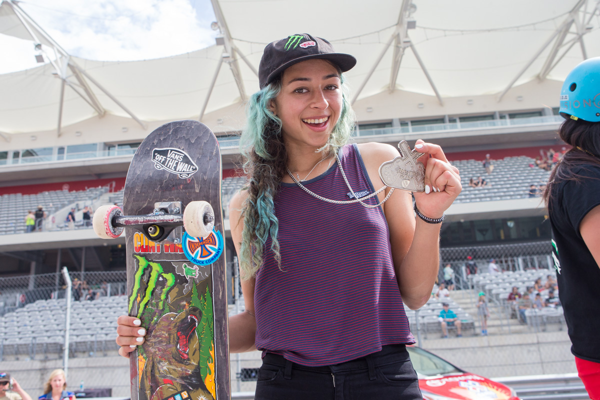 Monster Energy's Lizzie Armanto will compete in Women's Skateboard Park at X Games Minneapolis 2017