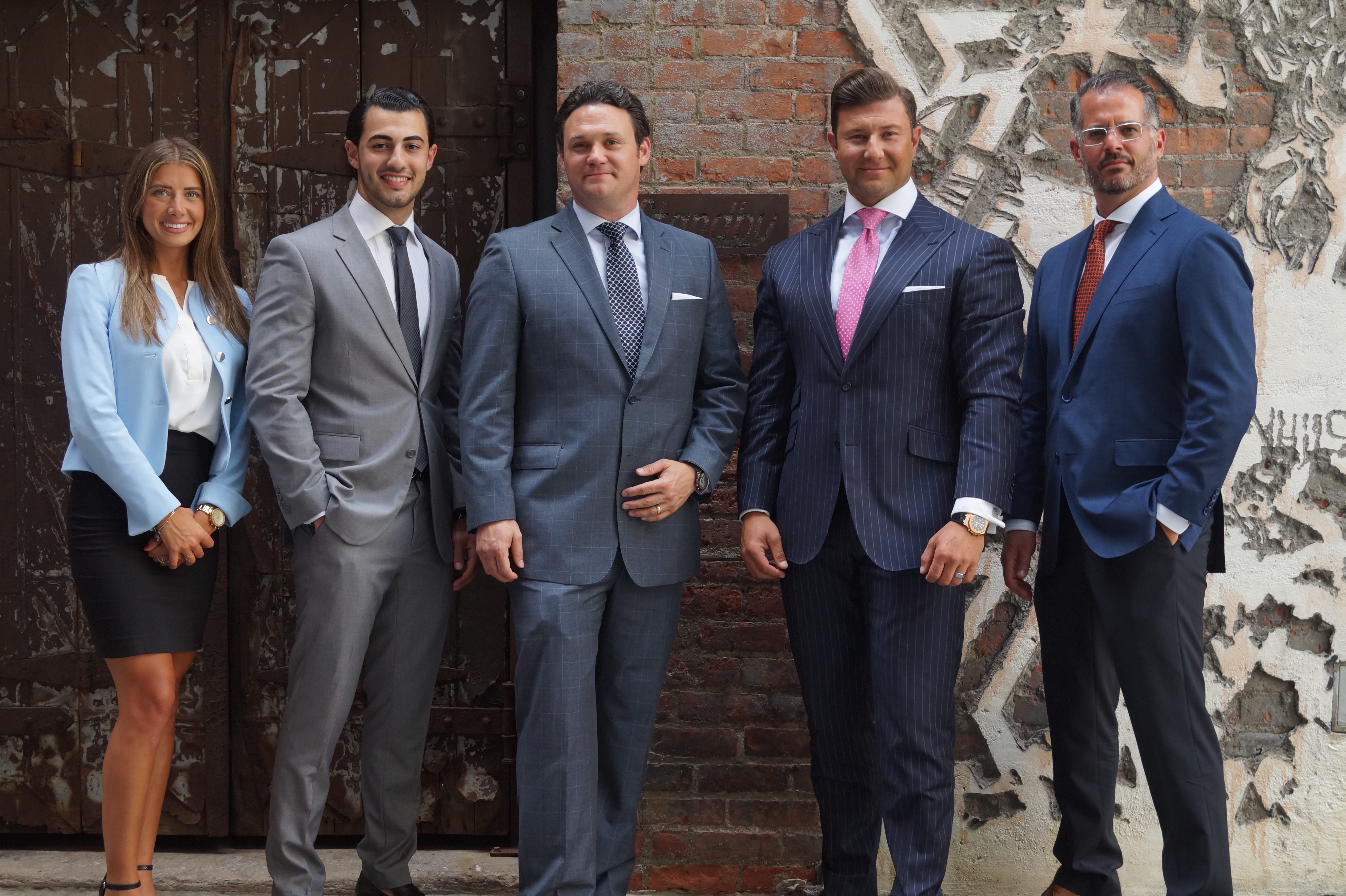 The ICONIC Real Estate team is comprised of industry professionals with a range of experience in commercial brokerage. (L-R: Morgan Macholda, Tim Shayoka, Kees Janeway, Jacob Sworski, Jeff Hillman)