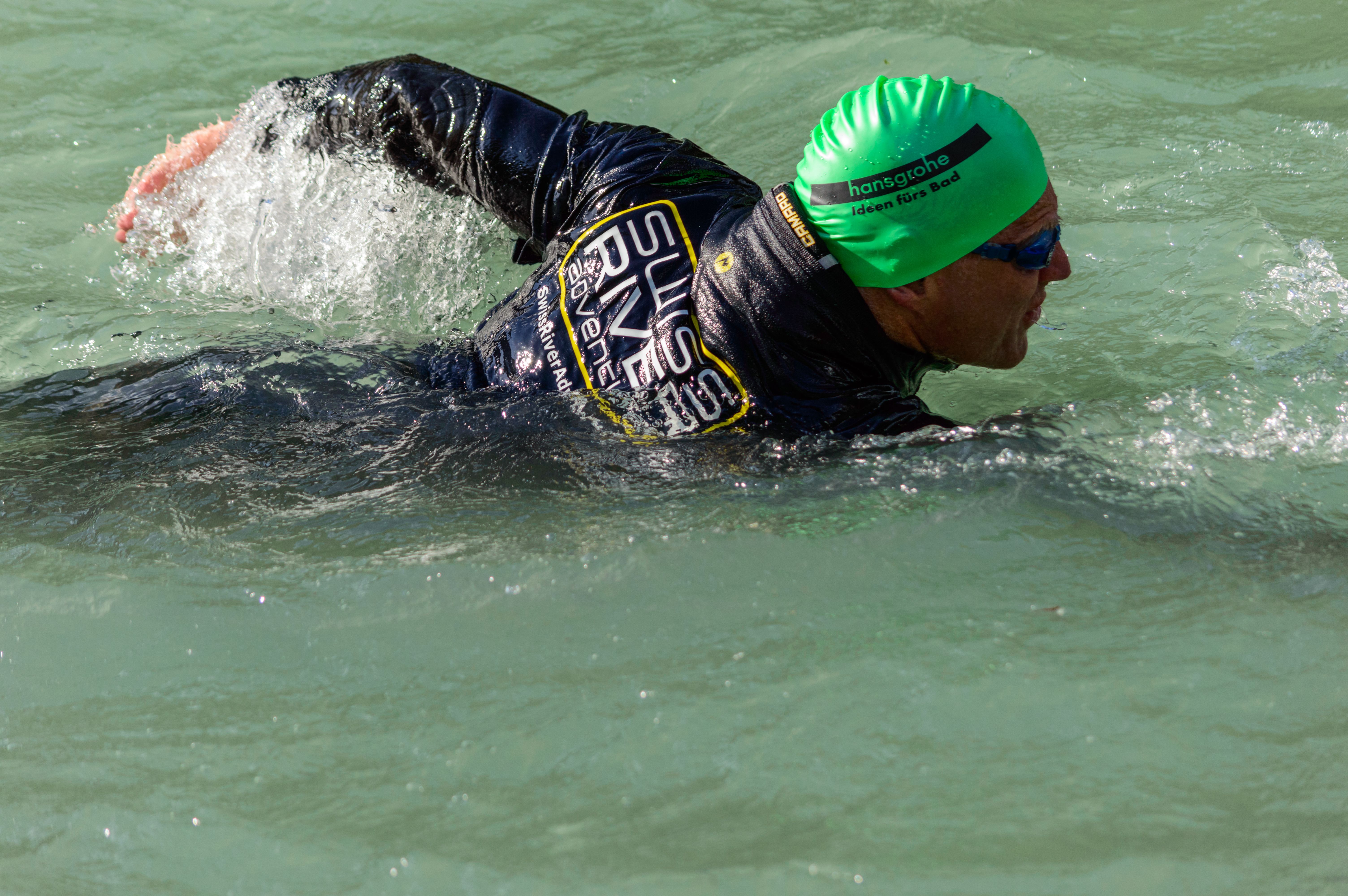 Dr. Andreas Fath is preparing for another "swim for science"