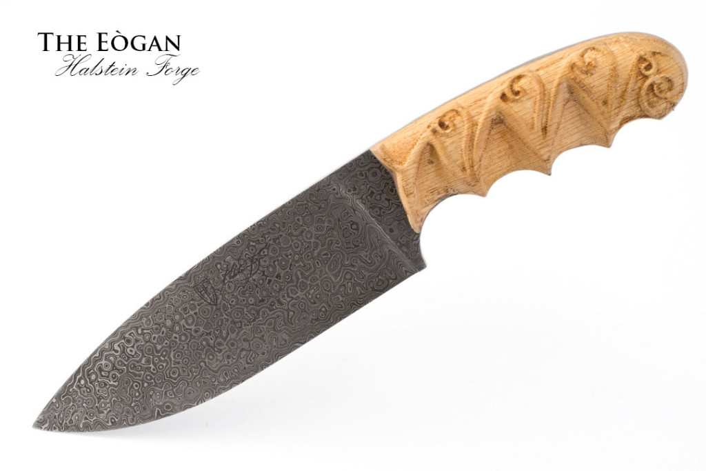 The Eogan Damascus Steel Knife