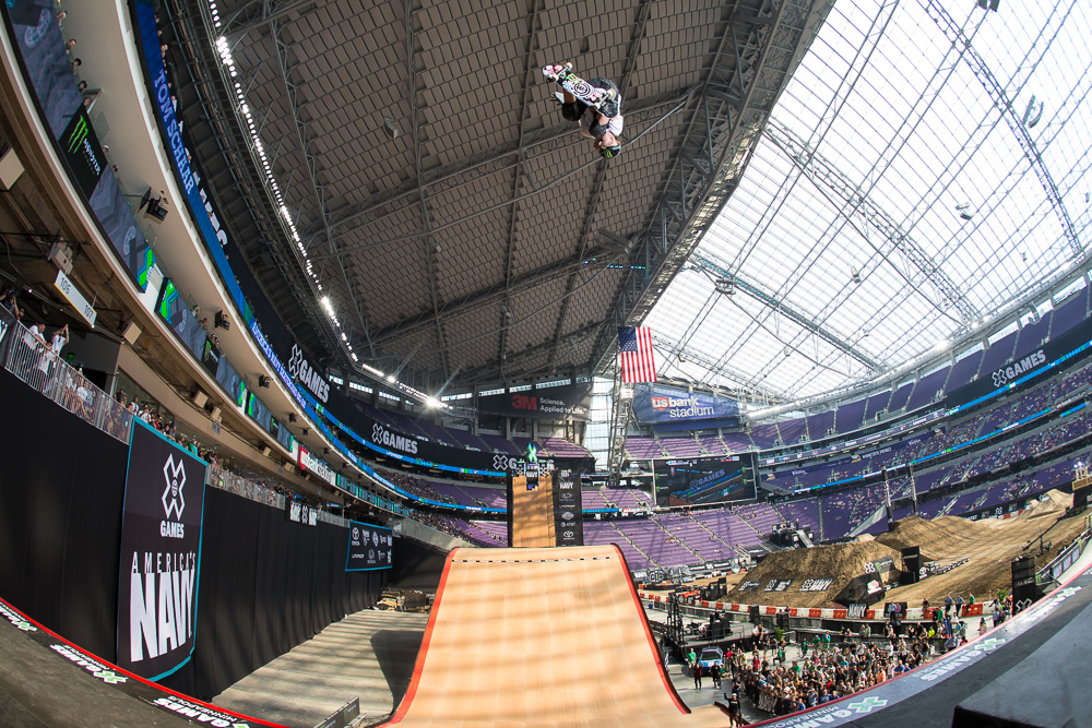 Monster Energy’s Tom Schaar Takes Second Place in Skateboard Big Air at X Games Minneapolis 2017