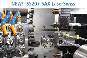New SS207-5AX LaserSwiss