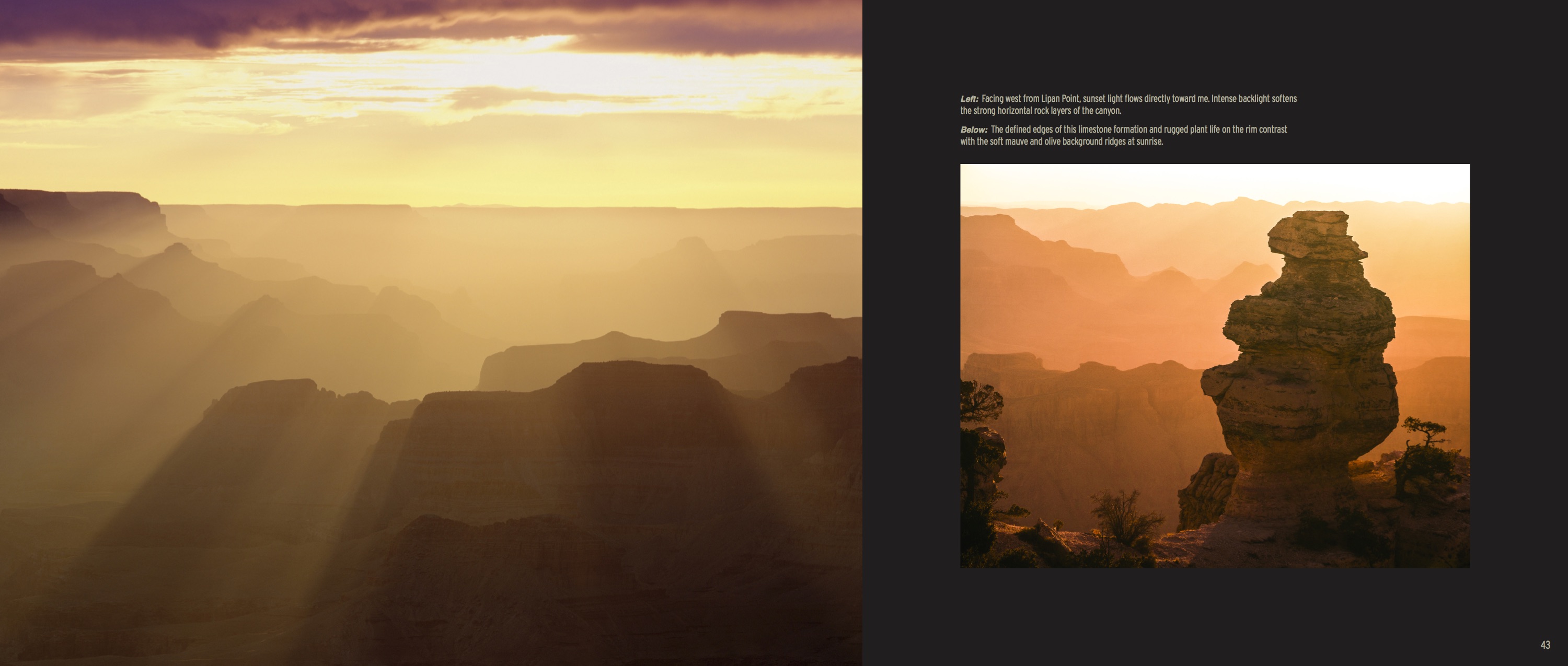 Balanced Rock p. 43 from David Muench's Timeless Moments: Grand Canyon National Park