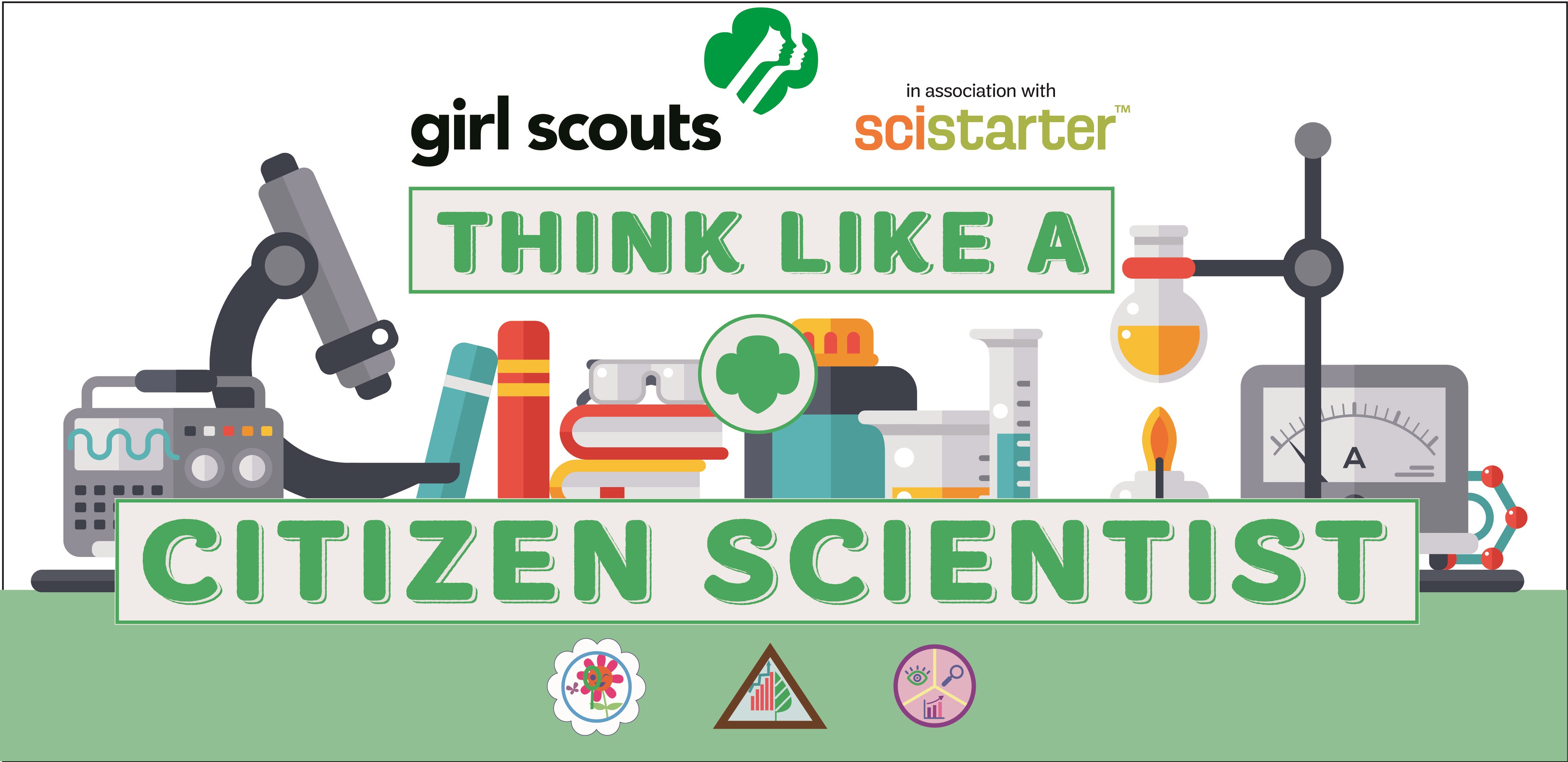 Girl Scouts and SciStarter Encourage Girls to Engage in Scientific Research