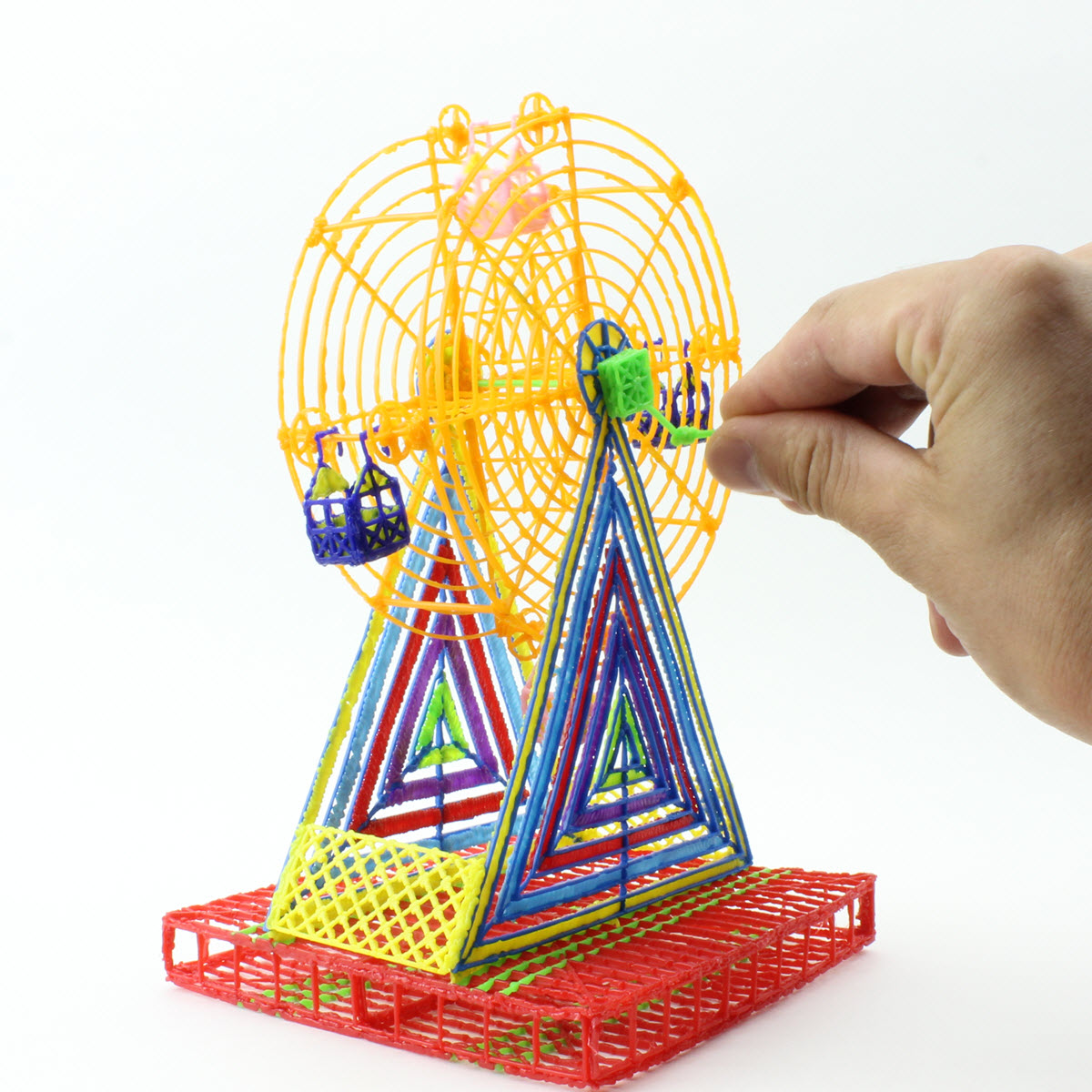 Ferris Wheel made with 3Dmate Design Mat and 3d pen.
