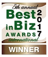 Best in Biz Awards 2017 International bronze winner logo