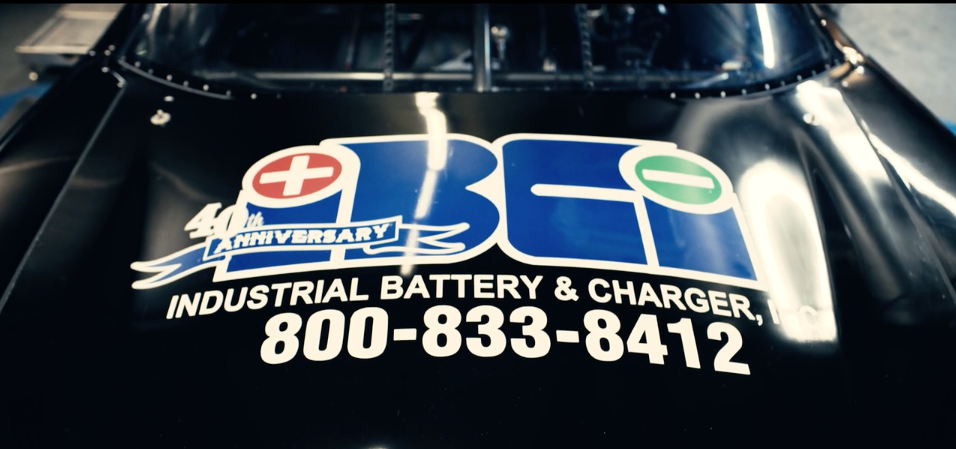 Industrial Battery & Charger Sponsors Justin Carroll Racing