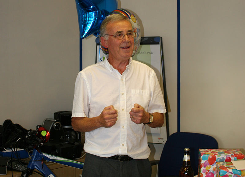 Brian Griffiths retires after 27 years' service