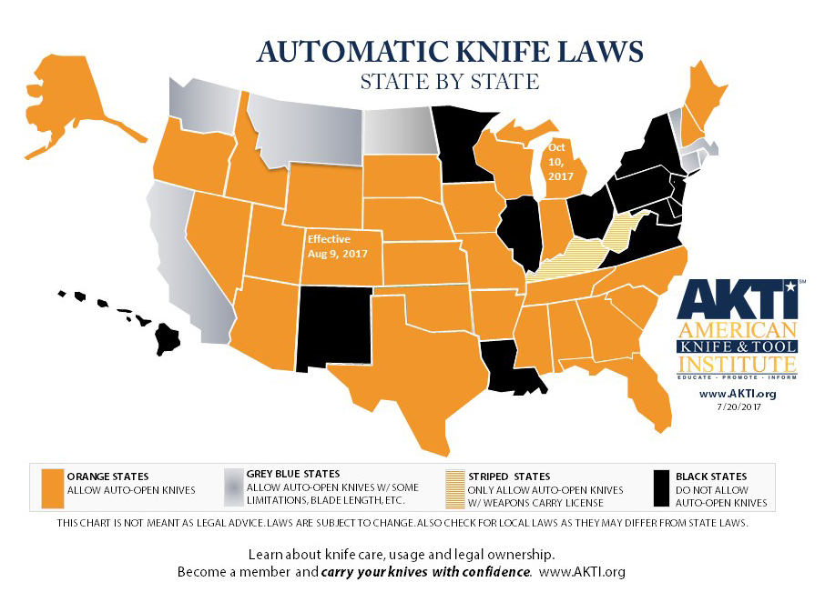 AUTOMATIC KNIFE LAWS