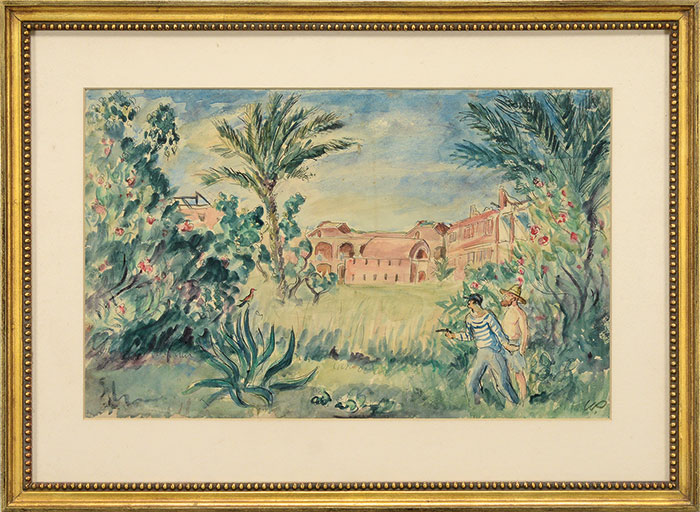 Peirce's Waldo and Ernest Hemingway Out Shooting, estimated at $6,000-9,000.