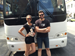 Tour guides from A Slice of Brooklyn Bus Tours