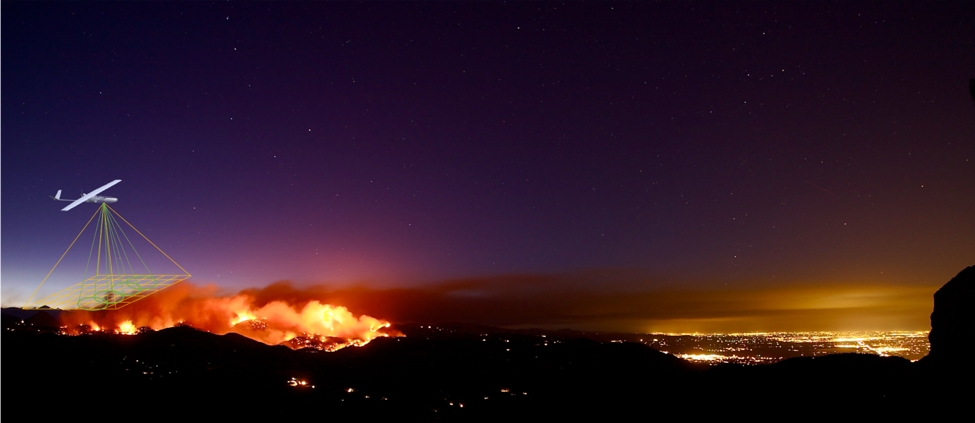 The SuperSwift sensor suite and remote-sensing flights will provide invaluable in situ nighttime measurements of wildfire plumes and remote measurements of wildfire properties. (Photo by Dan Lack)