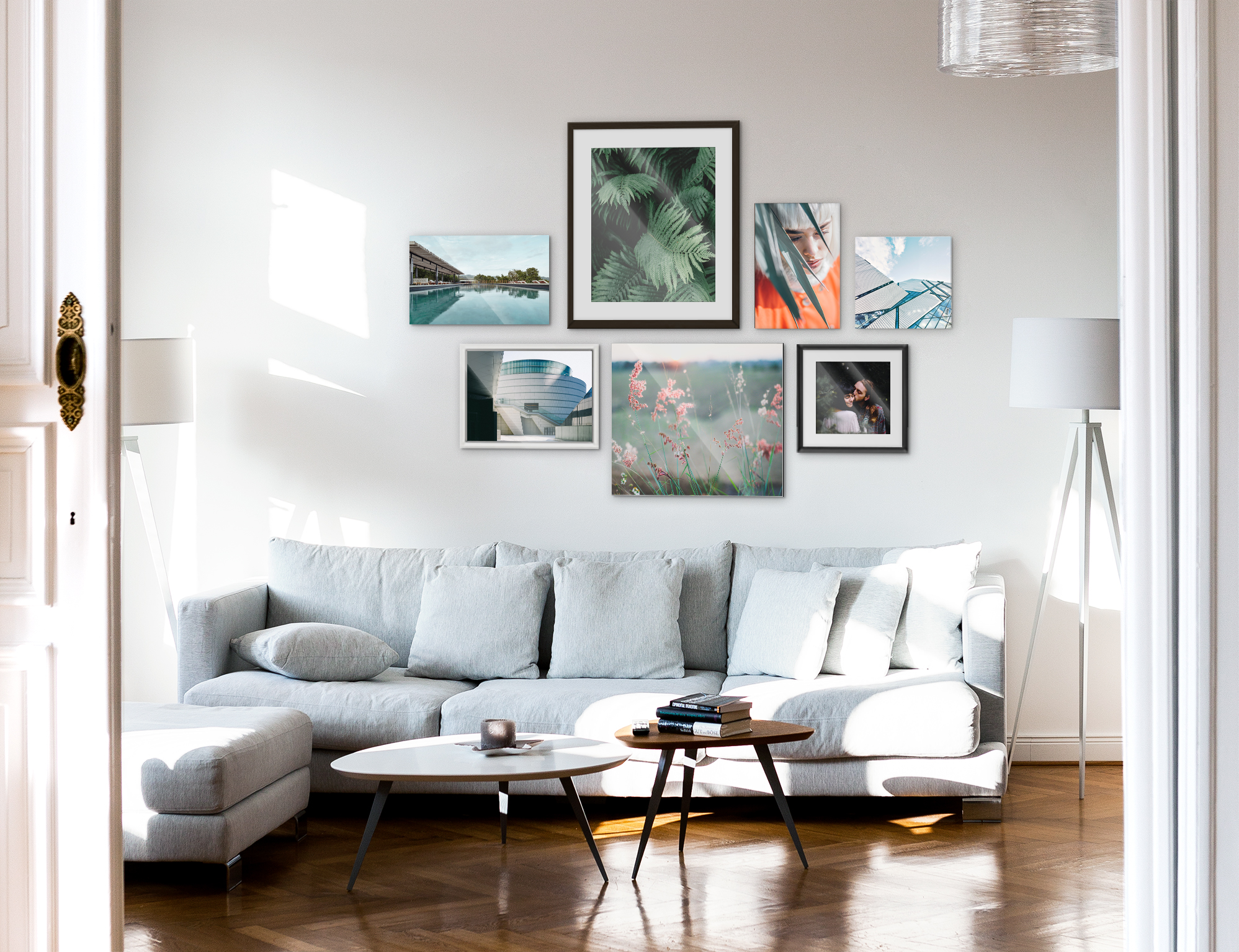 86% said they considered creating wall art with their favorite photos. Creating a gallery wall can be fun, easy, and a great way to enjoy and share your best photos every day.